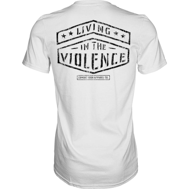 Load image into Gallery viewer, LIVING IN THE VIOLENCE MEN’S T-SHIRT
