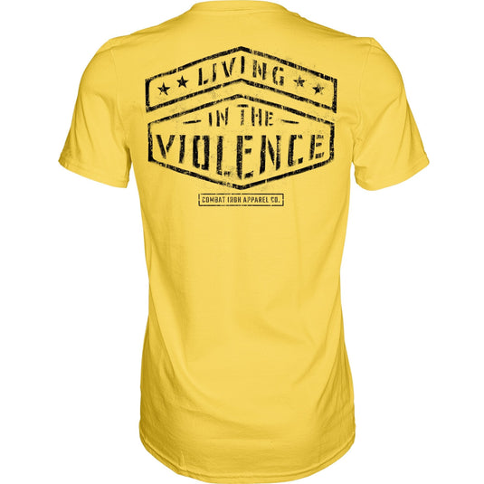 LIVING IN THE VIOLENCE MEN’S T-SHIRT