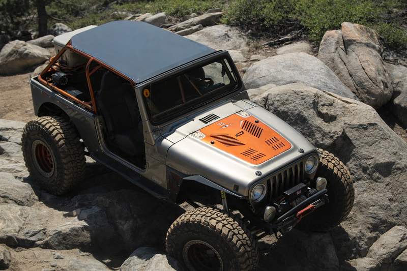Load image into Gallery viewer, Diamond Series Hood Vent for Jeep TJ Wrangler
