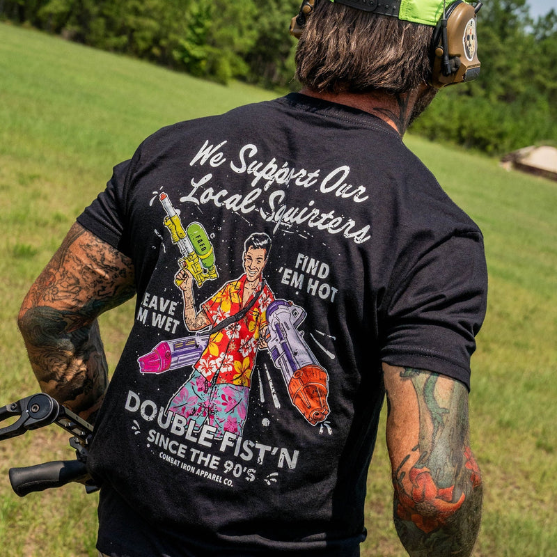 Load image into Gallery viewer, We Support Our Local Squirters Men&#39;s T-Shirt
