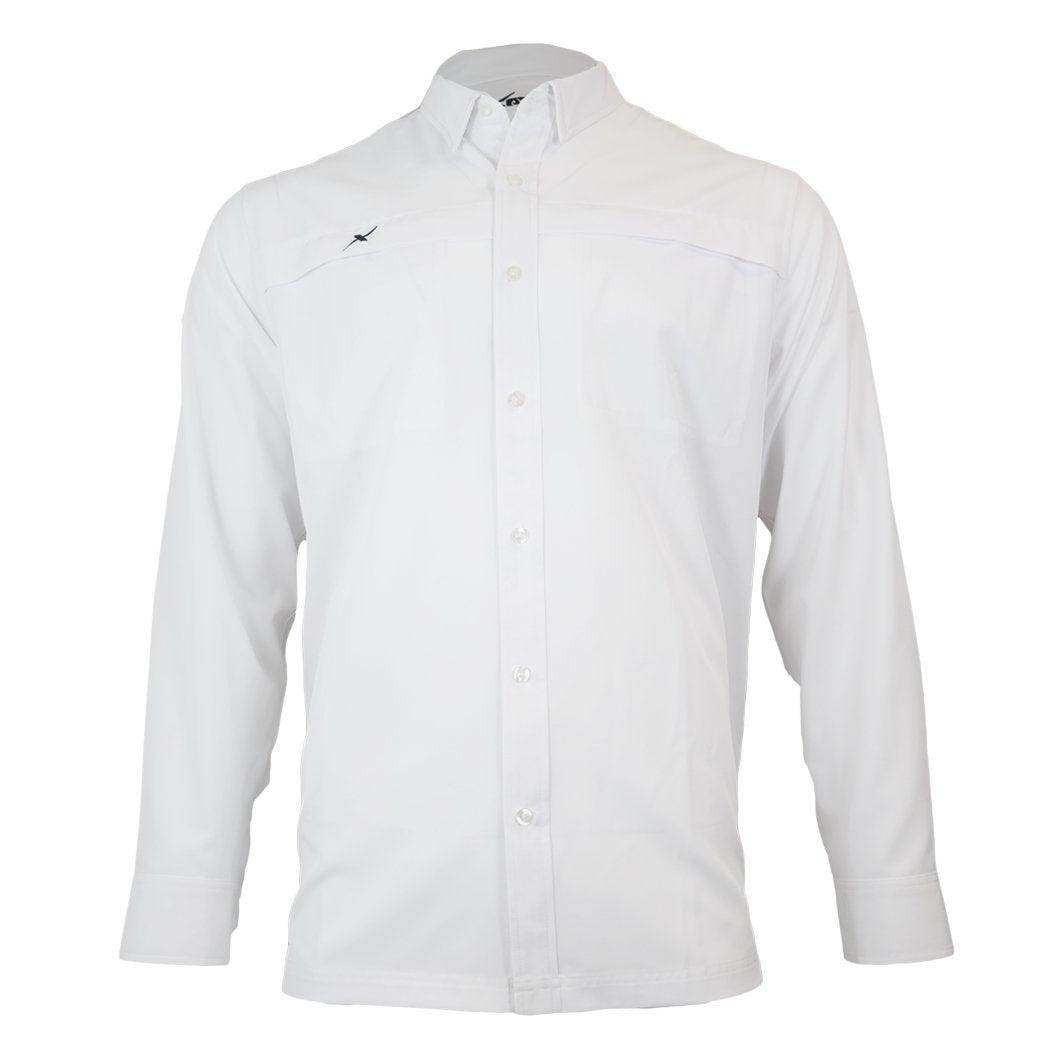 Long Sleeve Solid Lifestyle Button Down w/ REPEL-X - Skoutley Outdoors LLC