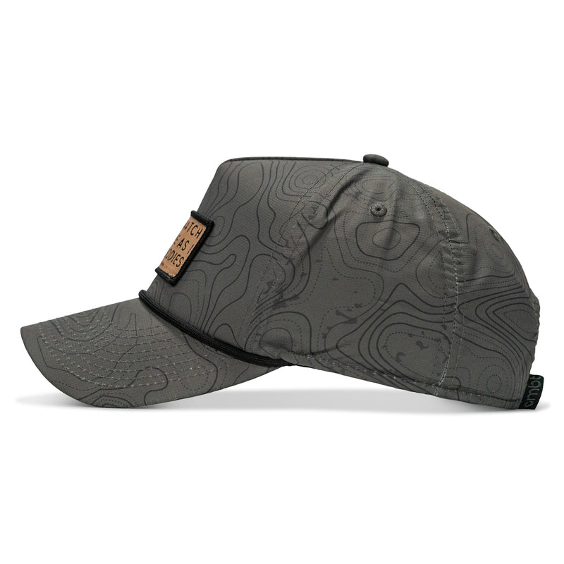Load image into Gallery viewer, Lord Watch Over Me As I Stack Bodies (Tan) Patch Waterproof Weekender Snapback
