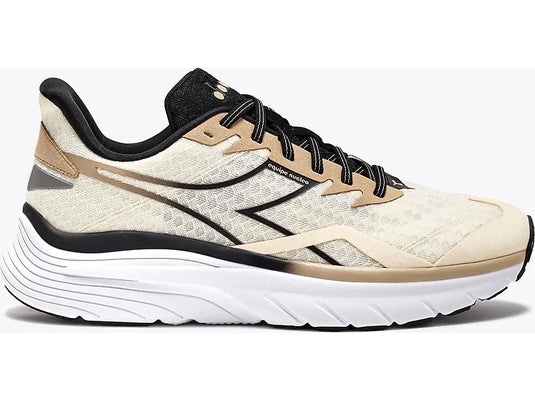 Men's Diadora Equipe Nucleo, Whisper White/Black/Irish Cream, 9.5 D Medium - Skoutley Outdoors LLC