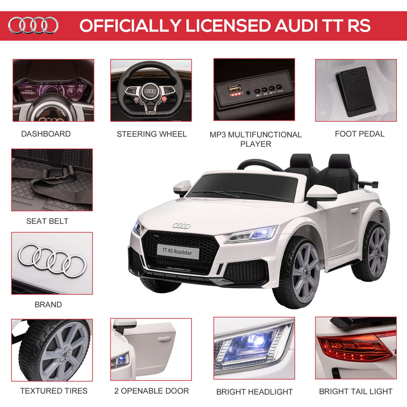 Load image into Gallery viewer, 6V Audi TT RS Kid Electric Sports Car with Remote Control Ride-On
