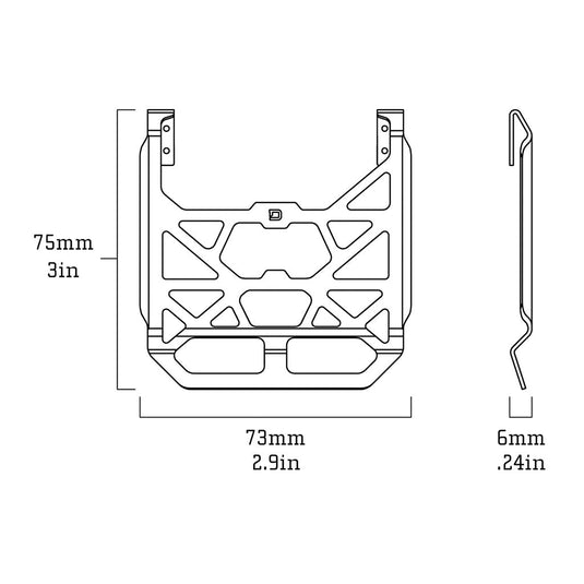 M1 Chassis Clip