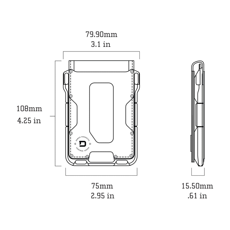Load image into Gallery viewer, M1 Maverick™ Bifold Wallet - 4 Pocket Bifold Leather
