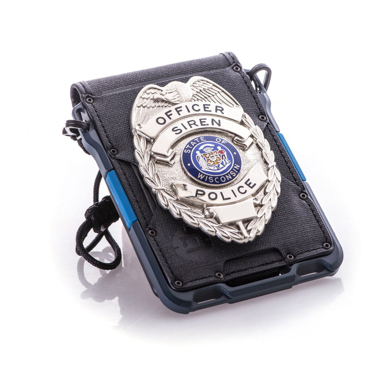 Load image into Gallery viewer, M1 Maverick™ Bifold Wallet - Spec-Ops - 4 Pocket DTEX - Blueline

