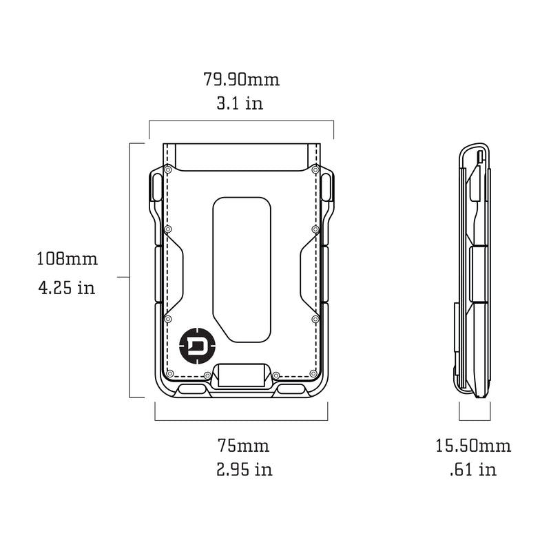 Load image into Gallery viewer, M1 Maverick™ Bifold Wallet - Spec-Ops - 4 Pocket DTEX
