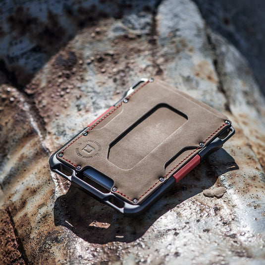 M1 Maverick™ Wallet - Special Edition - Slate Grey - Single Pocket Leather