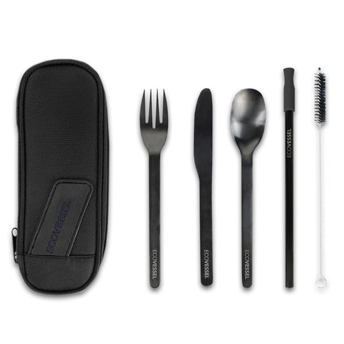 EcoVessel's Wanderware Reusable Stainless Steel Set