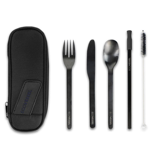 EcoVessel's Wanderware Reusable Stainless Steel Set