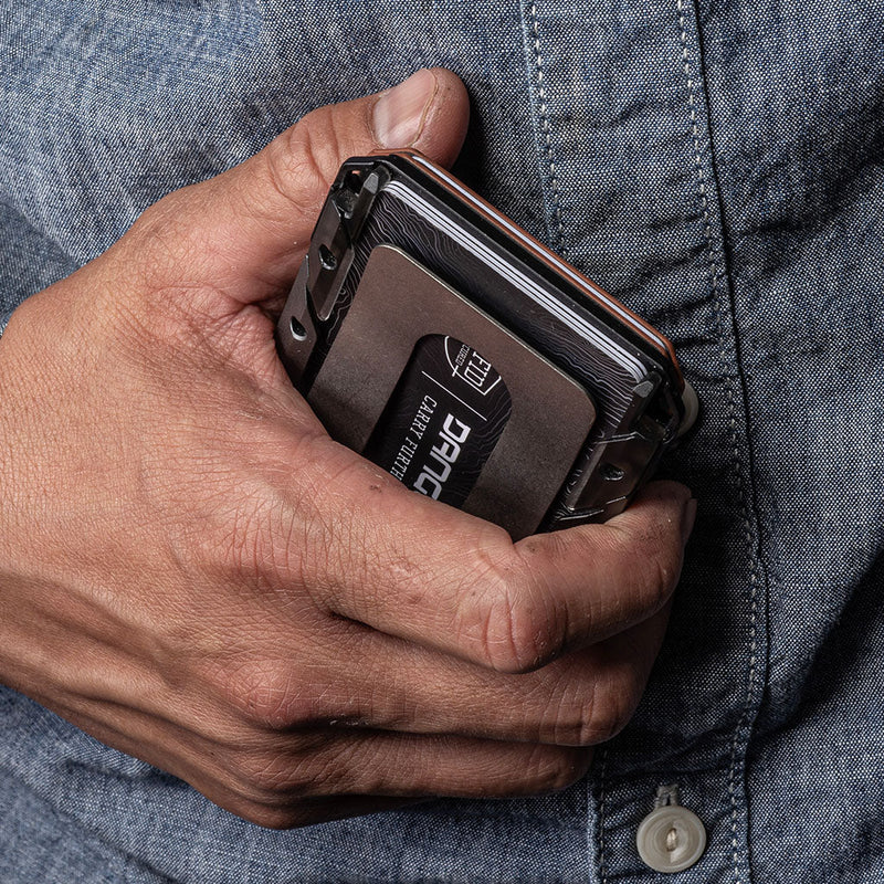 Load image into Gallery viewer, M4 MAVERICK™ RAIL WALLET with TITANIUM CLIP
