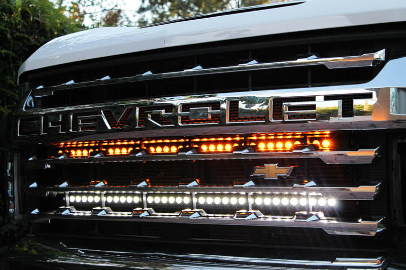 Load image into Gallery viewer, 2020+ Chevrolet Silverado 2500/3500HD Dual 40s Light Bars
