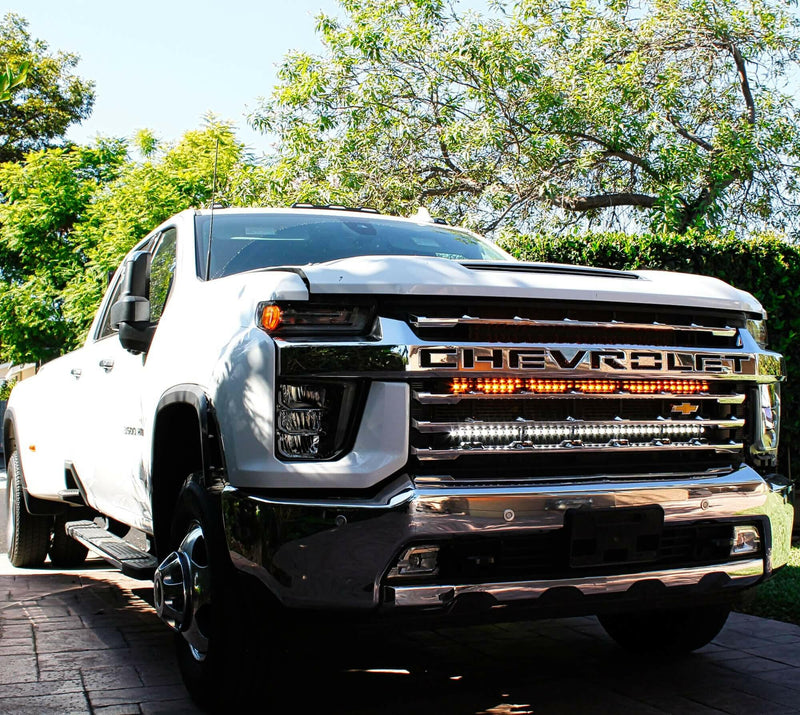 Load image into Gallery viewer, 2020+ Chevrolet Silverado 2500/3500HD Dual 40s Light Bars
