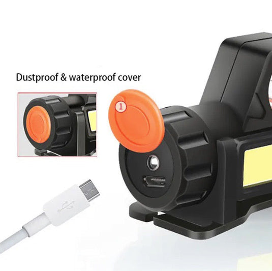 USB Rechargeable Waterproof LED Headlamp