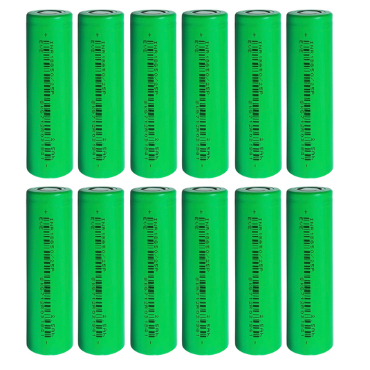 EVE 25P 18650 2500mAh 20A Battery Cells