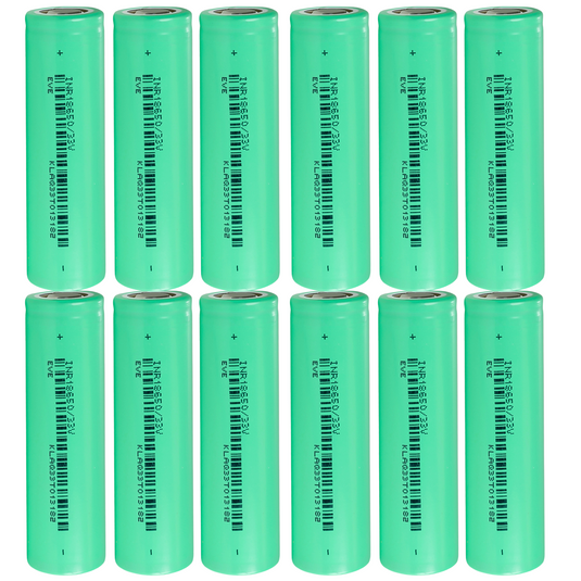 EVE 33V 18650 3200mAh 10A Battery