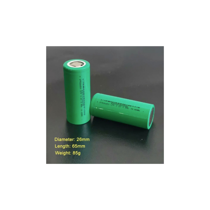 Load image into Gallery viewer, 26650 LiFePO4 Battery Cell 3.2V 3400mAh | IFR26650 LFP Rechargeable Cell
