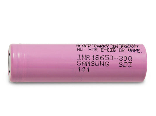 Samsung 30Q 18650 3000mAh 15A Battery - INR18650-30Q