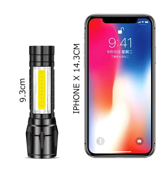 Load image into Gallery viewer, Mini LED Rechargeable Flashlight
