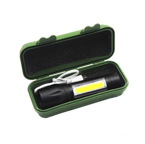 Load image into Gallery viewer, Mini LED Rechargeable Flashlight
