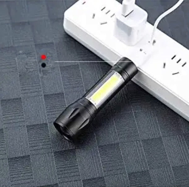 Load image into Gallery viewer, Mini LED Rechargeable Flashlight
