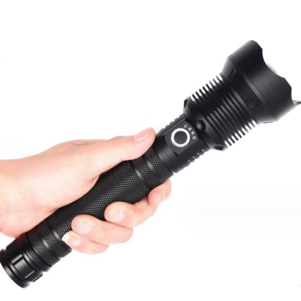 Load image into Gallery viewer, High Power USB Rechargeable Waterproof P70 Flashlight
