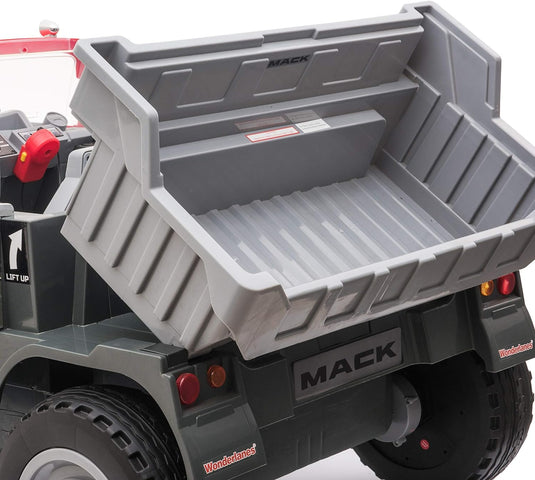 Mack Truck 2 Seater Children's Electric Car W/Mack Hood Ornament