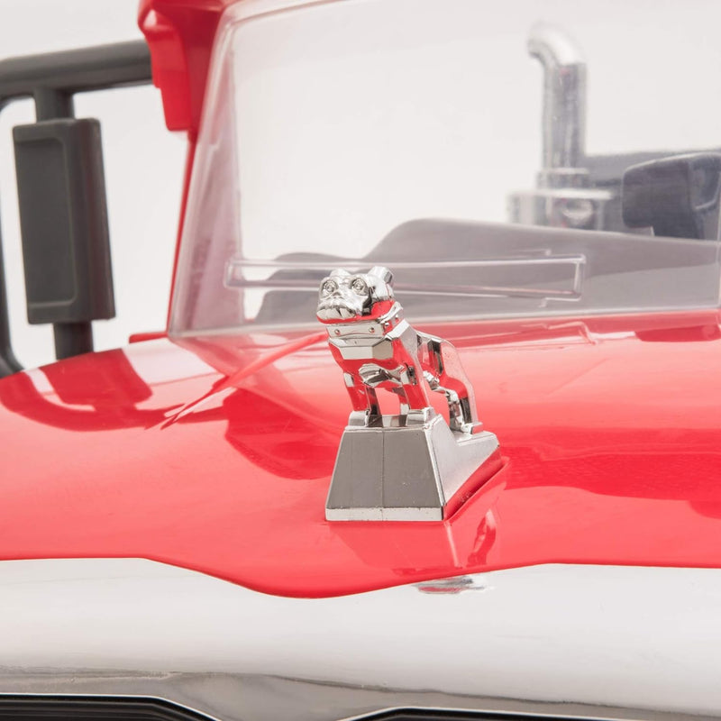Load image into Gallery viewer, Mack Truck 2 Seater Children&#39;s Electric Car W/Mack Hood Ornament
