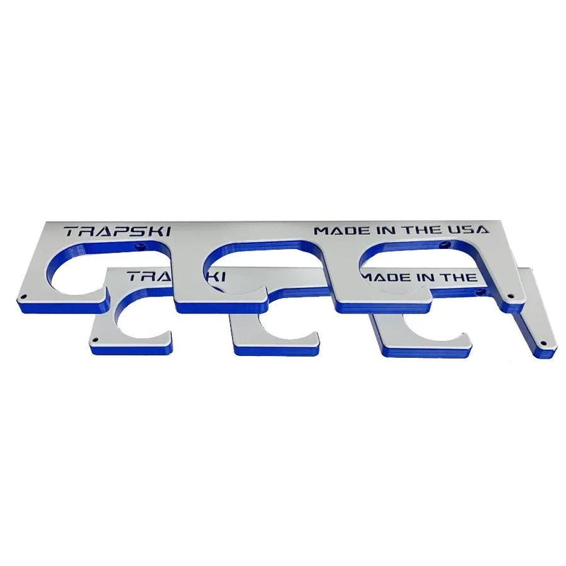 Load image into Gallery viewer, Made in the USA Premium Fishing Rod Racks | Wall or Ceiling or Boat Mounted
