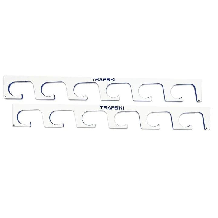 Load image into Gallery viewer, Made in the USA Premium Fishing Rod Racks | Wall or Ceiling or Boat Mounted
