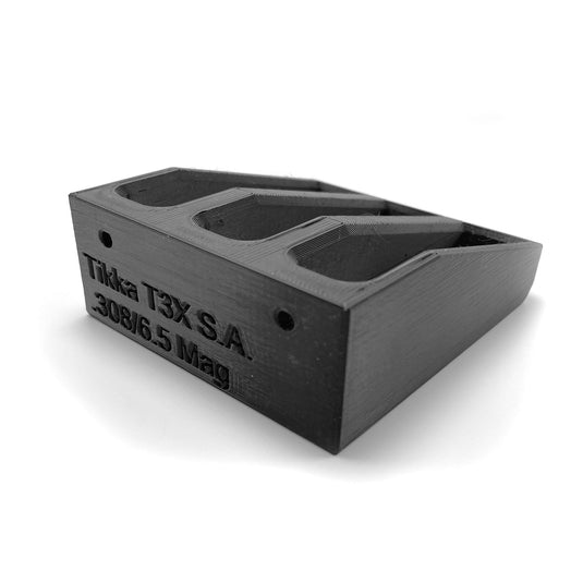 Tikka T3X Short Action Magazine Wall Storage Rack (.308/6.5)