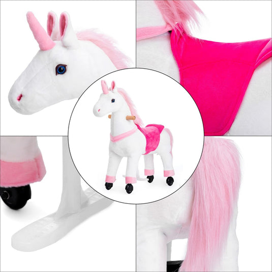 Magical Ride-On Unicorn Toy for Kids - Gallop into Adventure!