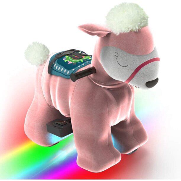 Load image into Gallery viewer, Magical Unicorn 6V Electric Ride On Car for Girls Ages 2-4 with LED Lights
