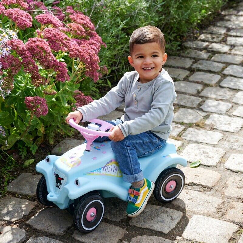 Load image into Gallery viewer, Magical Unicorn Horn BIG Bobby Car Classic Ride-On
