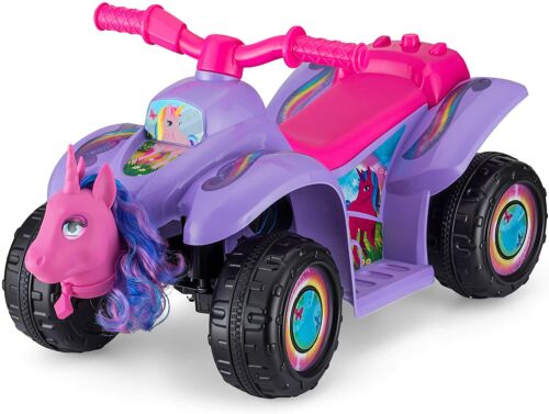 Magical Unicorn Quad for Toddlers, 6V Battery Powered, Ideal for Ages 1.5-3, Purple