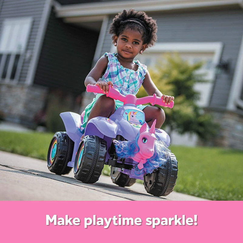 Load image into Gallery viewer, Magical Unicorn Quad for Toddlers, 6V Battery Powered, Ideal for Ages 1.5-3, Purple
