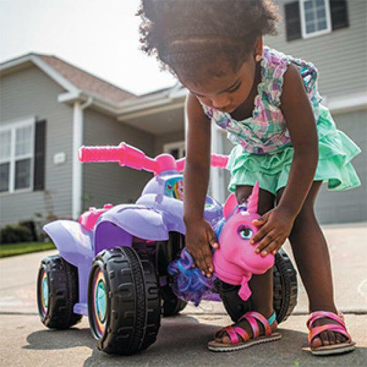 Magical Unicorn Quad for Toddlers, 6V Battery Powered, Ideal for Ages 1.5-3, Purple