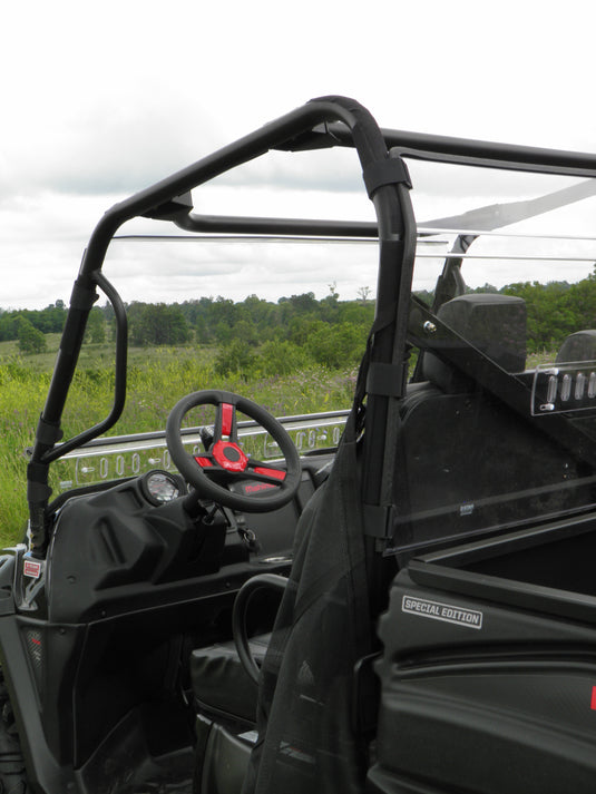 Mahindra 750/1000 - Lexan Back Panel w/Clamp and Vent Options