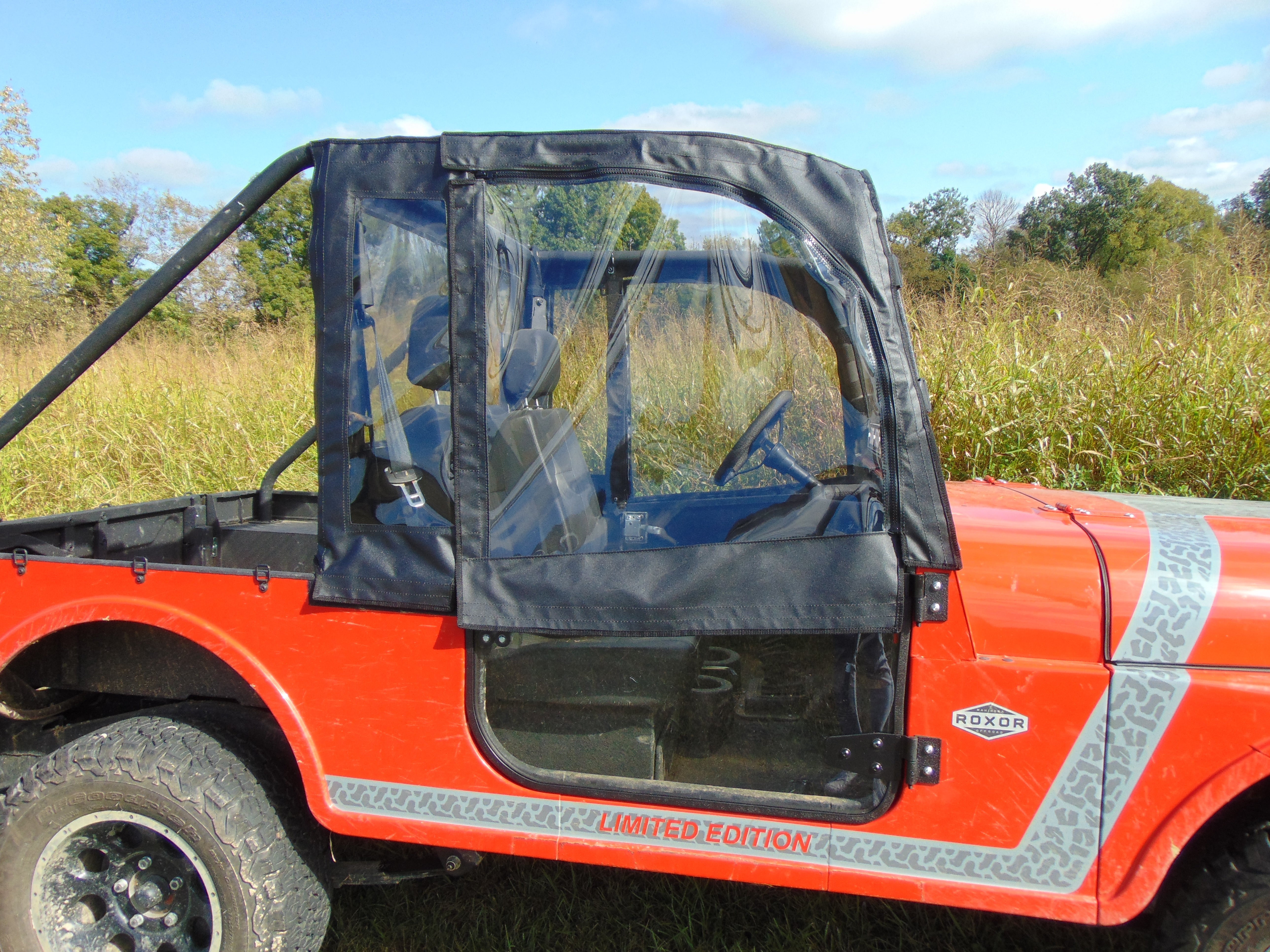 Mahindra Roxor - Door/Rear Window Combo (Half Doors) – Skoutley ...