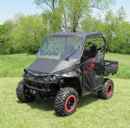 Mahindra 750/1000 - Vinyl Windshield/Top Combo
