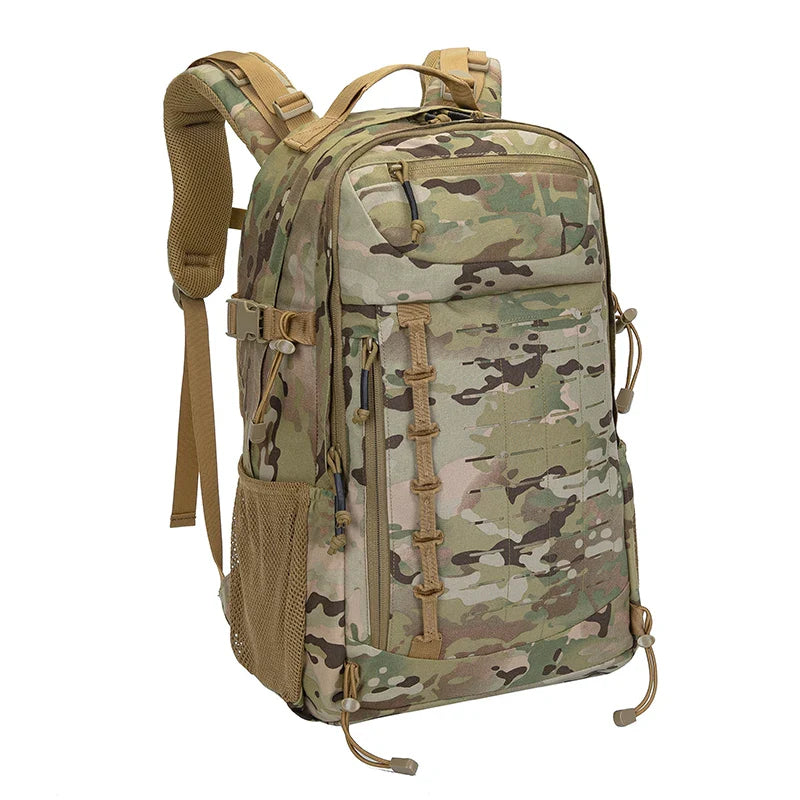 Load image into Gallery viewer, MUCTAC Tactical Backpack – 30L, 500D Cordura, YKK Zippers – Multicam, Black, or Khaki
