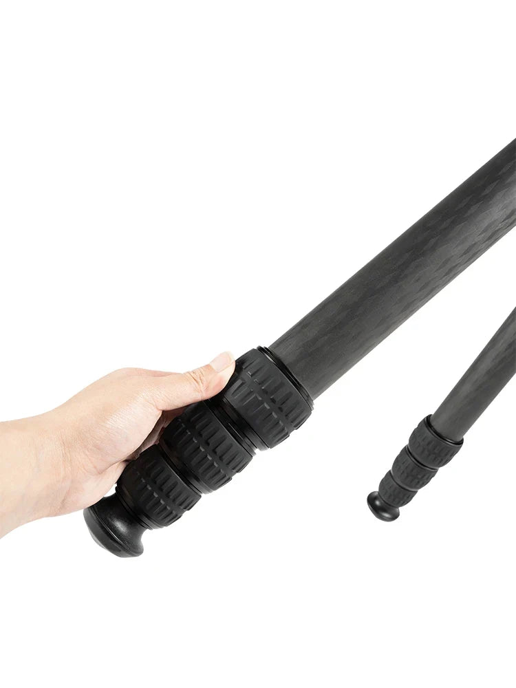Load image into Gallery viewer, LINKOGEAR HT-404C Carbon Fiber Hunting Tripod Rest – Picatinny QR – Black
