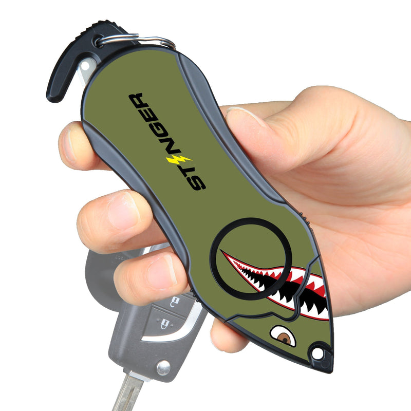 Load image into Gallery viewer, Personal Alarm Keychain Safety  Emergency Tool  (Shark)
