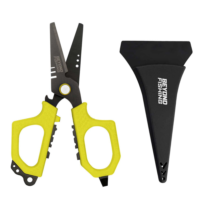 Load image into Gallery viewer, Beyond Fishing 6.5&quot; Pro Shears - Premium Braid Cutting Scissors
