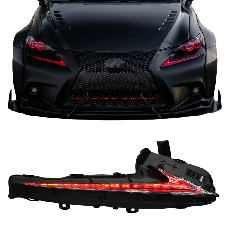 Load image into Gallery viewer, Lexus IS Multicolor Flow Series DRL Boards (2014-2020)
