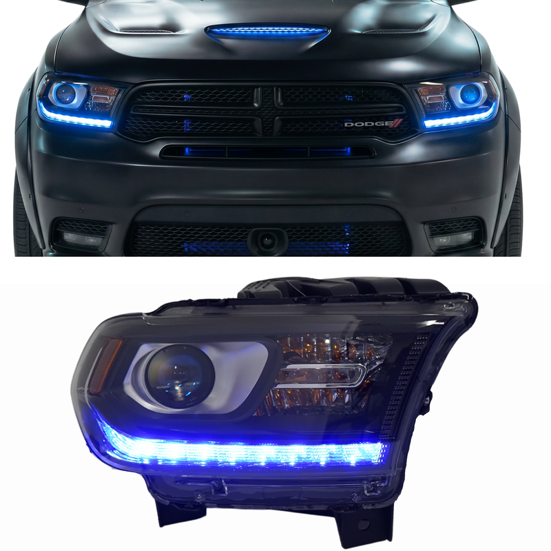 Load image into Gallery viewer, Dodge Durango Multicolor Flow Series DRL Boards (2014-2020)
