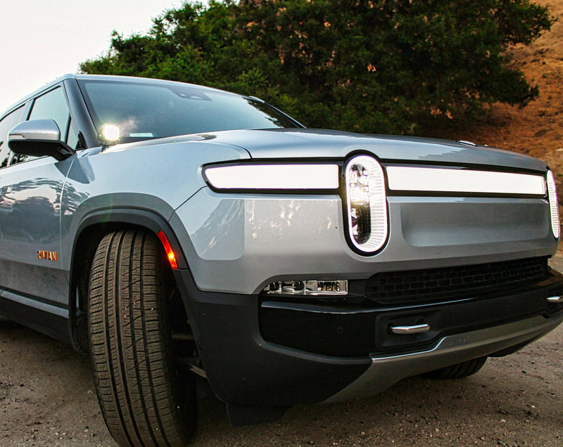 Load image into Gallery viewer, 2023+ Rivian Hood Mount/Ditch Lights
