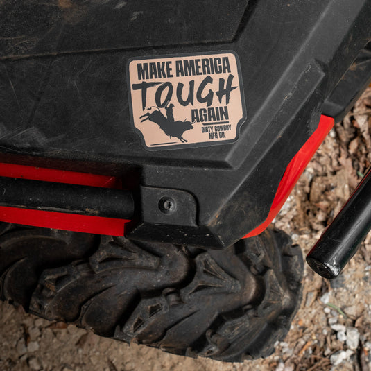 Make American Tough Again Decal Sticker