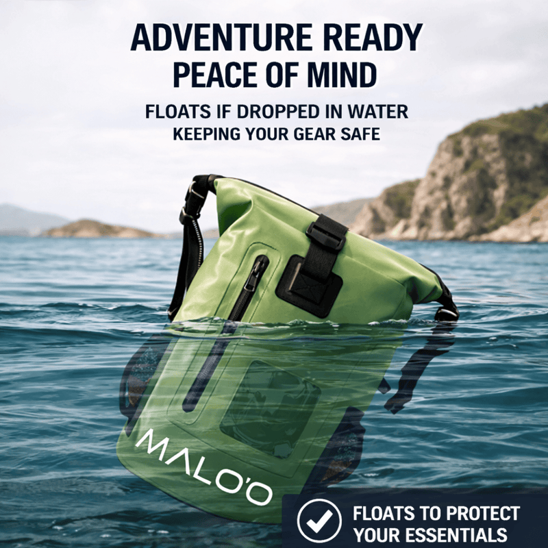 Load image into Gallery viewer, 30L Waterproof Backpack – Roll-Top Dry Bag for Beach, Travel &amp; Outdoor Gear
